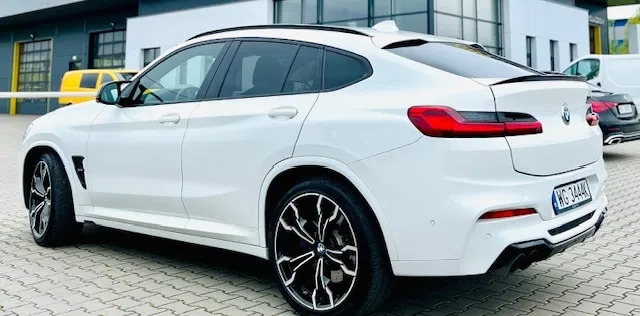 BMW X4 M cena 269000 przebieg: 94000, rok produkcji 2019 z Warszawa małe 154